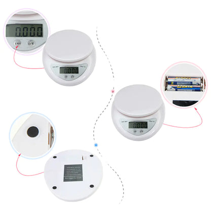 Mini Báscula Digital Compacta